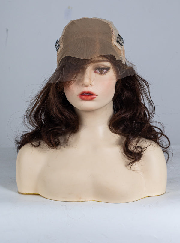 18 Inches Full Lace Wig-RO005