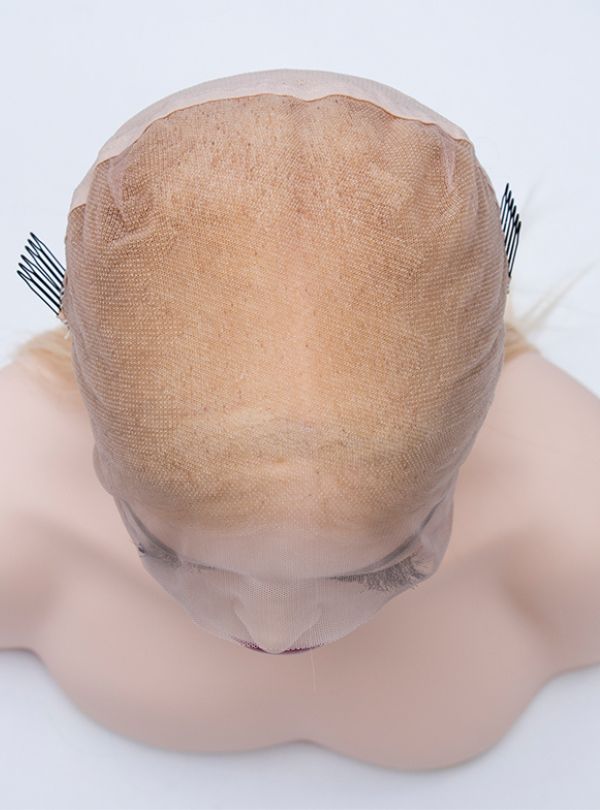 150% Full Lace Blonde Wigs Long Straight Wigs - LFS001_3-1