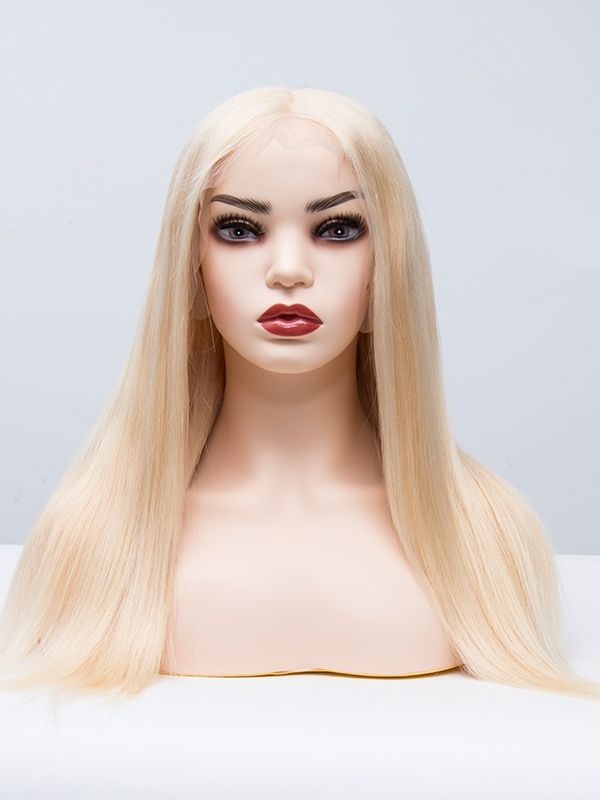 Lace Front Wig 13*6 Dyeable Blonde Human Hair Wig