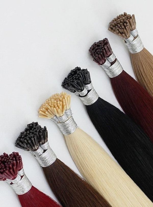 25g i-tip Extensions Afghanistan Virgin Hair - Light Color
