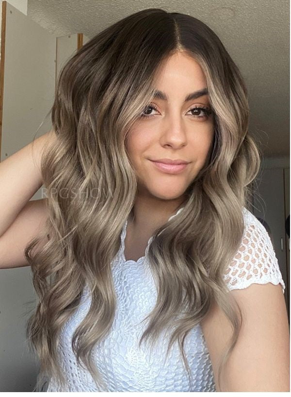 (Stock Unit) 13x6 200% Chinese Virgin Hair White Blonde 613A# Wigs