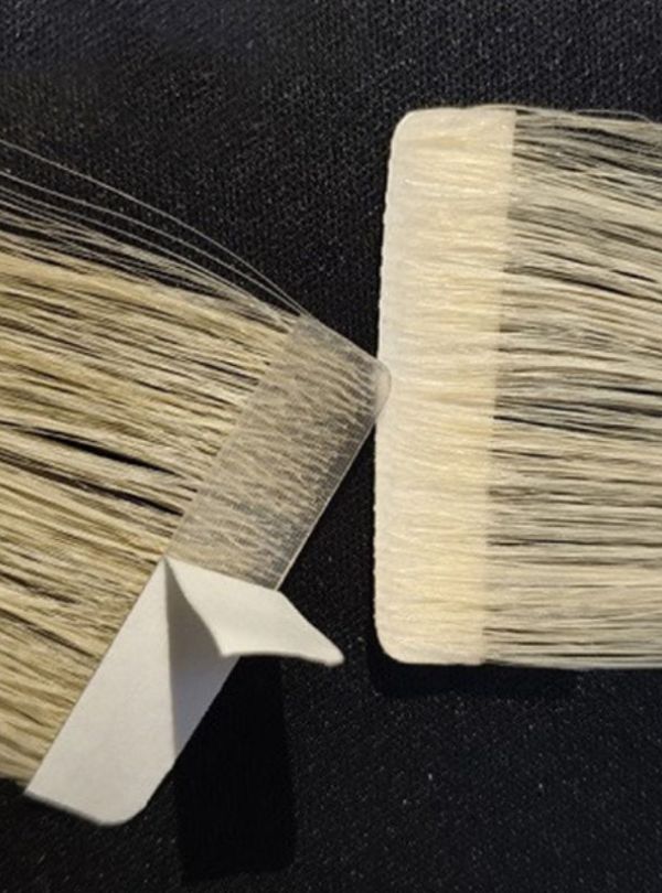 40pcs-100g Invisible Skinweft Chinese Remy Hair Tape In Extensions-Light Color