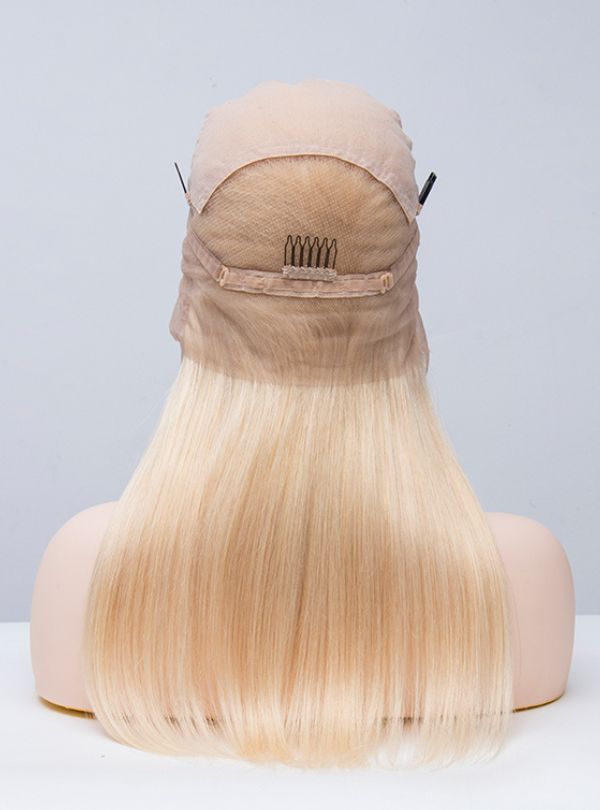 150% Full Lace Blonde Wigs Long Straight Wigs - LFS001_3-1