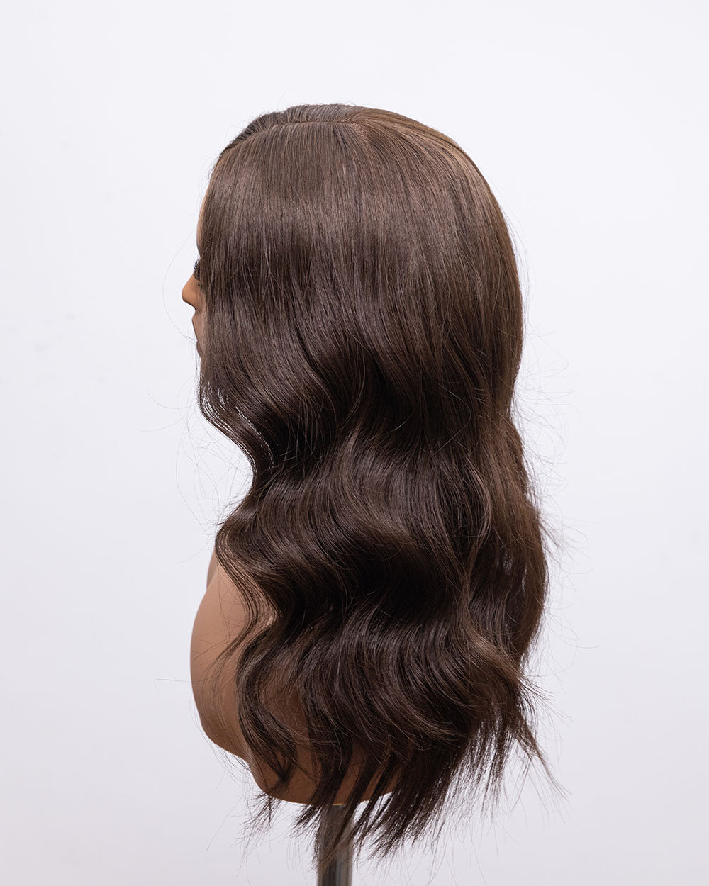 Brown 9x9 Mono Top / Chinese Virgin Hair Topper - TLW001
