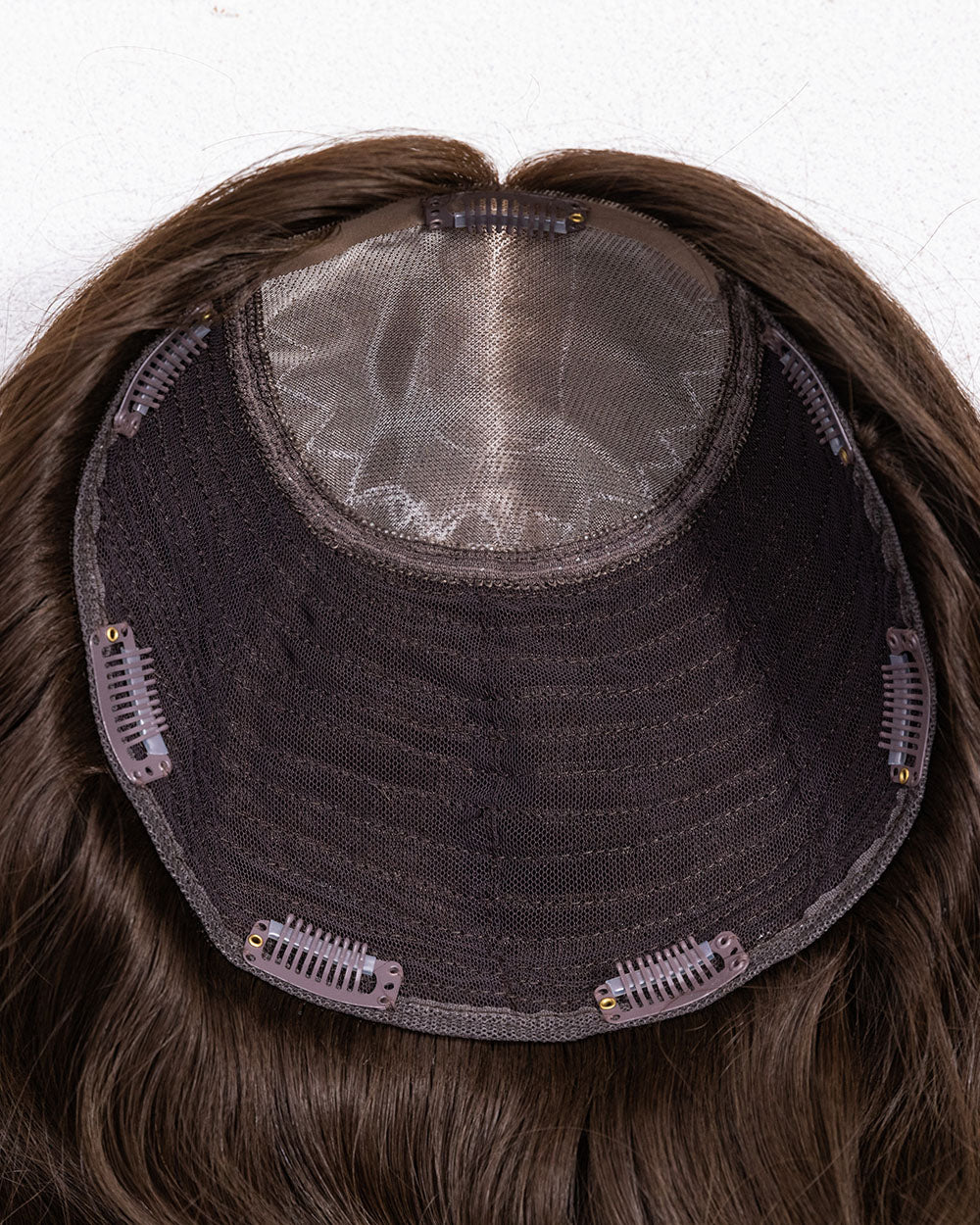 Brown 9x9 Mono Top / Chinese Virgin Hair Topper - TLW001