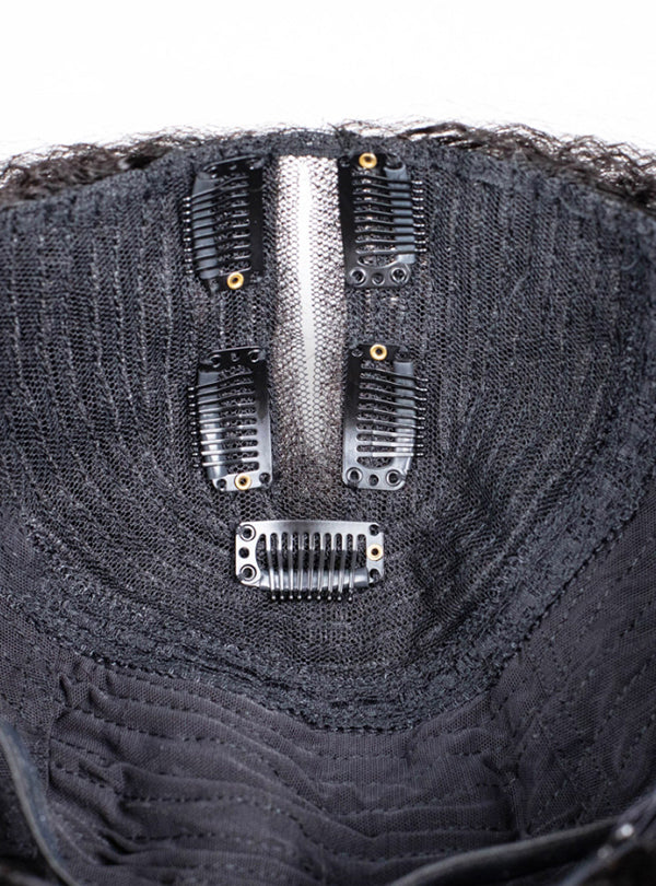 Coily BYE BYE Leave-Out Thin Part Wig