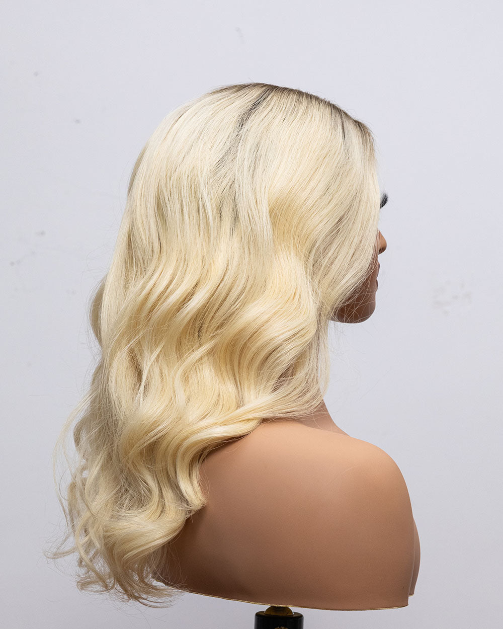 Blondes 9x9 Seidentop / Chinesisches Virgin Hair Topper - TLW002