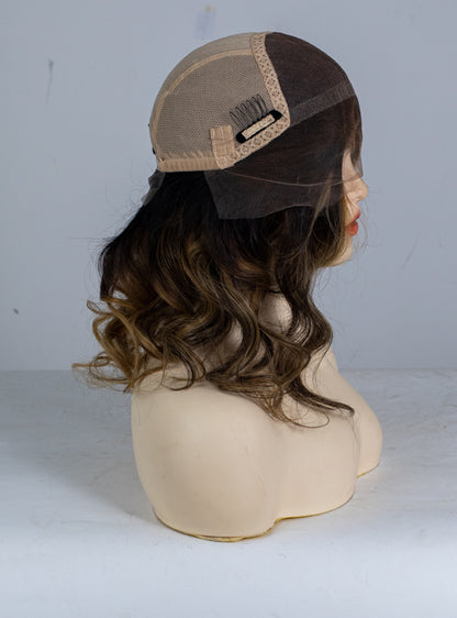 14 Inches Lace Front Wig-RO002