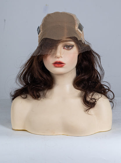 18 Inches Full Lace Wig-RO005