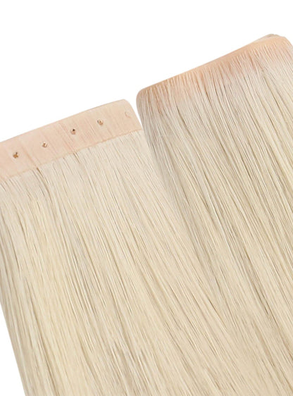 Invisible Hole PU Weft Extension Afghanistan Virgin Hair - Light Color