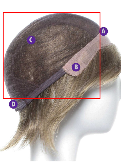 Icy Platinum Blonde FULL LACE Synthetic Wig-XYX07