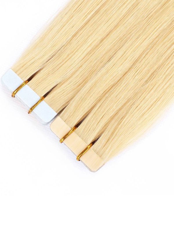 40pcs-100g Classic Chinese Virgin Hair Tape In Extensions-Light Color