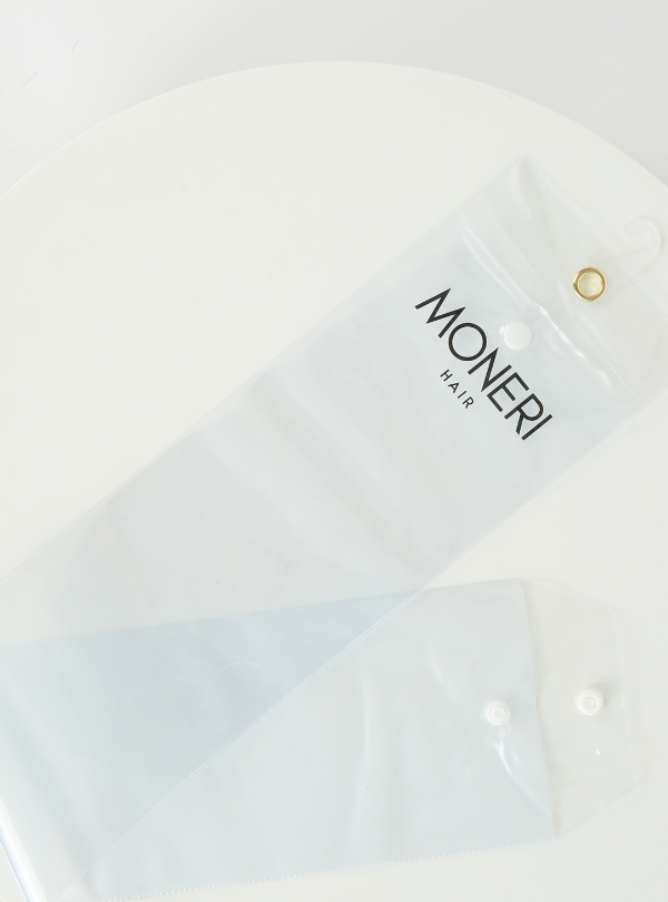 Extensions de cheveux de luxe sur mesure Sac logo personnalisé