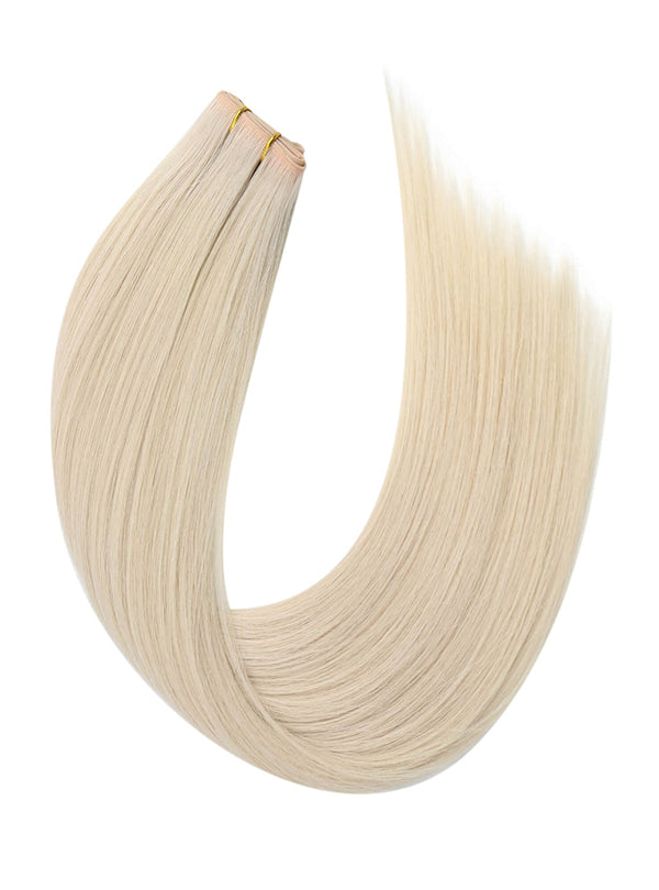 Invisible Hole PU Weft Extension Afghanistan Virgin Hair - Light Color