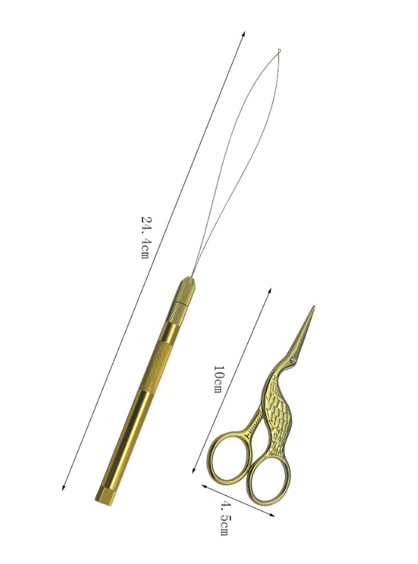 Haar- und Schweizer Spitzenproben