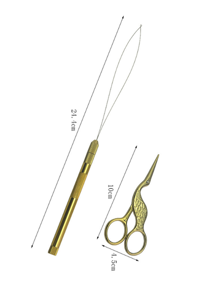 Haar- und Schweizer Spitzenproben