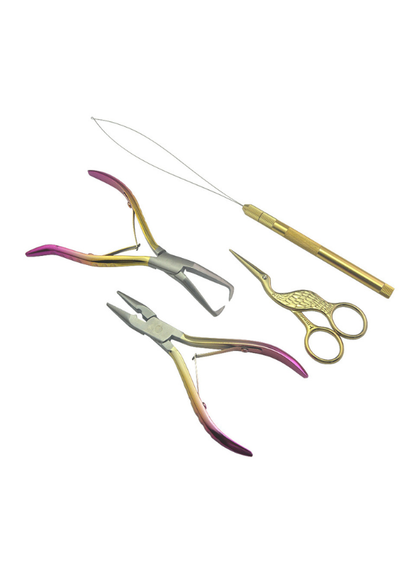 Haar- und Schweizer Spitzenproben