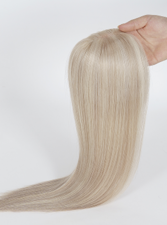 [Stock Unit] 6.5'' x 7'' Silk Top Topper Top Chinese Virgin Hair #18A60