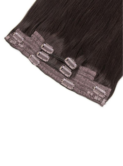 Chinese Remy Hair Halo Extensions-Dark Color