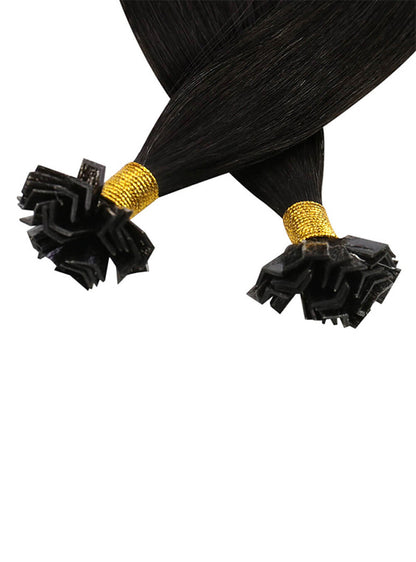 25g Chinese Remy Hair k-tip Extensions-Dark Color