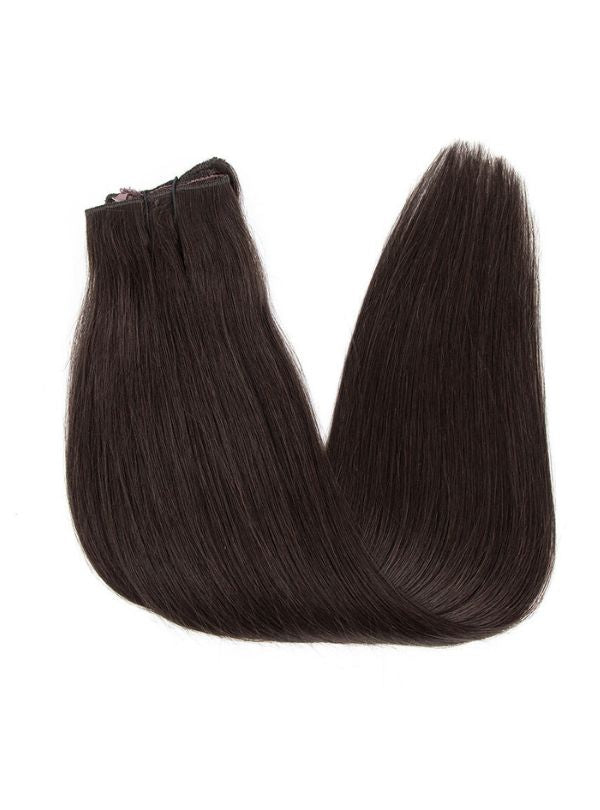 Chinese Remy Hair Halo Extensions-Dark Color