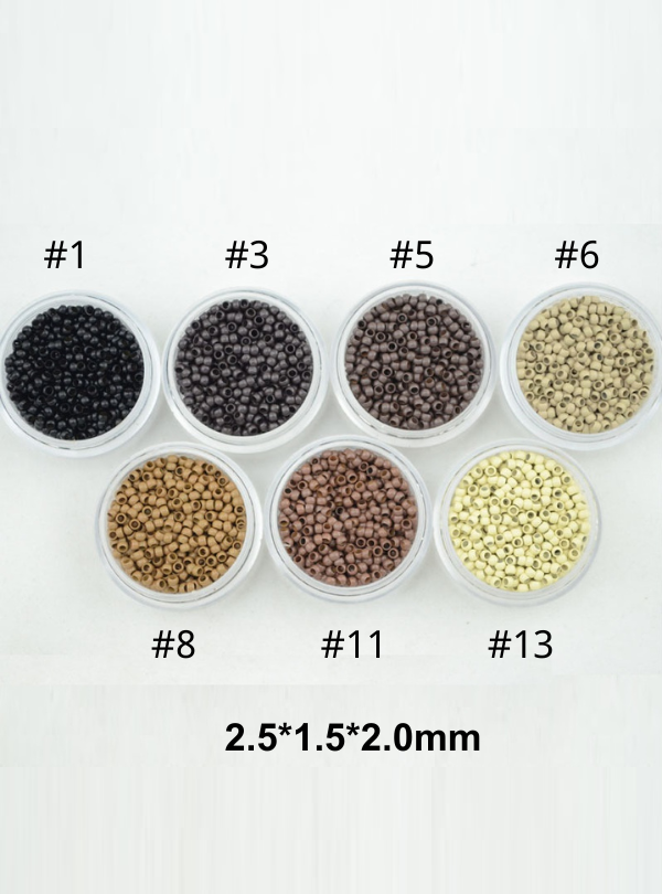 Perles annulaires en cuivre micro de 2,5 mm