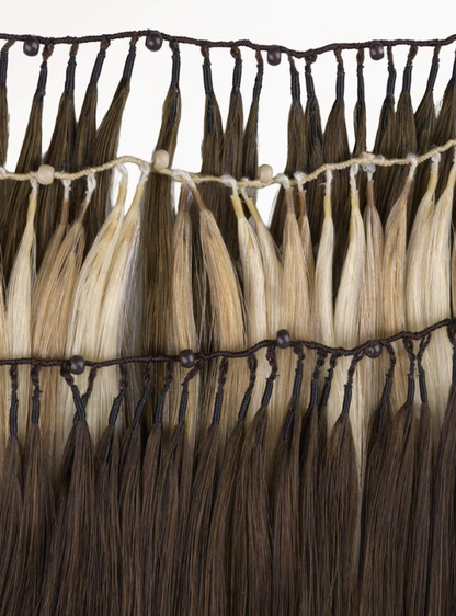 Dark Color: Brazilian Virgin Hair Feather Weft Extension
