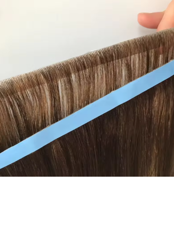 Light Color: 50g Invisible Skinweft Tape In Weft Extensions