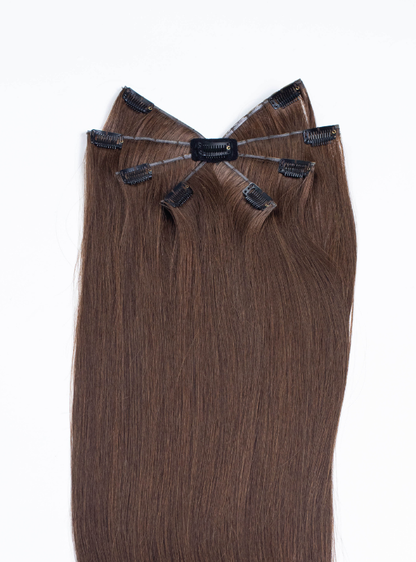 Dark Color: Octopus Clip In Extensions
