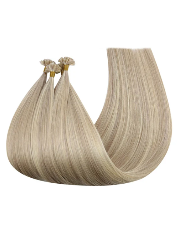 Ombre/Highight Color: 25g k-tip Extensions