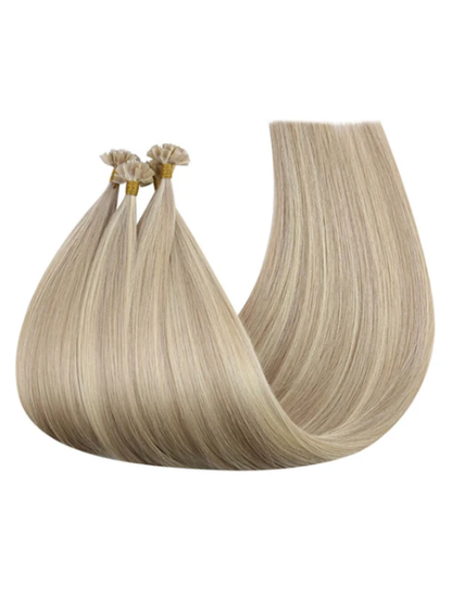 Ombre/Highight Color: 25g k-tip Extensions