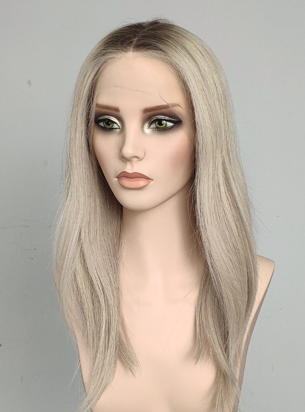 (Modèle en stock) Perruque Balayage Blond Champignon 13x6 200% - Sofiathewigstylist005