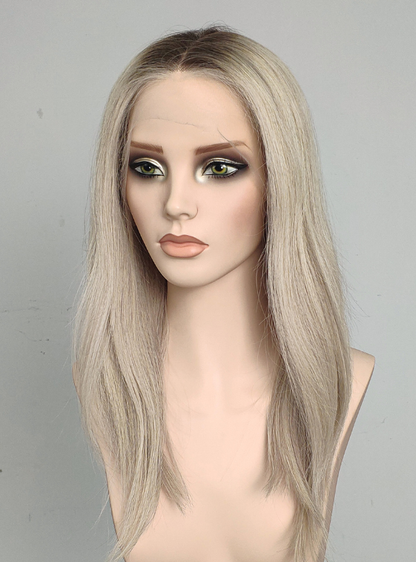 (Modèle en stock) Perruque Balayage Blond Champignon 13x6 200% - Sofiathewigstylist005