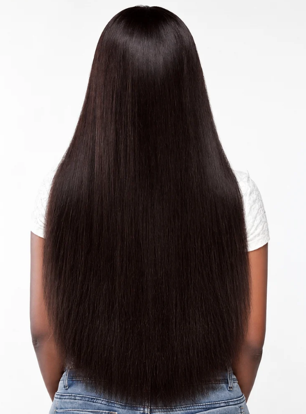 250% with thick back hair 13x6 Natural Black Lace Front Wigs Brazilian Virgin Hair - LFS001_4