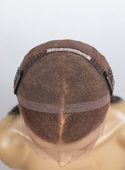 【Stock Unit】10x6 Lace Front Natural Black Wigs - Burmese Virgin hair & Brazilian Virgin Hair