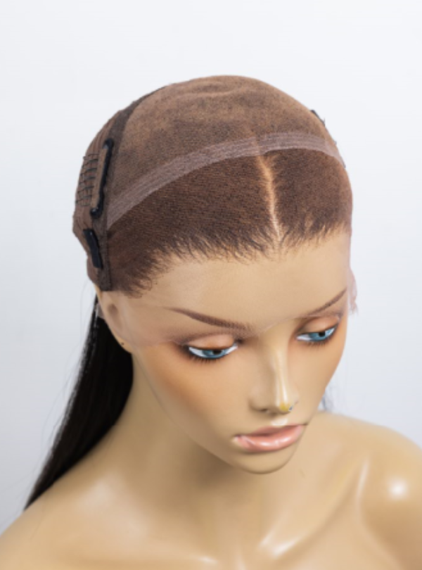 【Stock Unit】10x6 Lace Front Natural Black Wigs - Burmese Virgin hair & Brazilian Virgin Hair