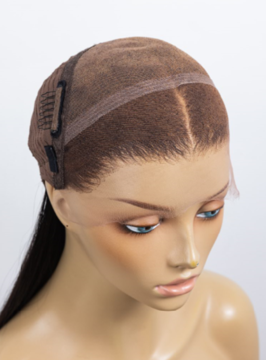 【Stock Unit】10x6 Lace Front Natural Black Wigs - Burmese Virgin hair & Brazilian Virgin Hair