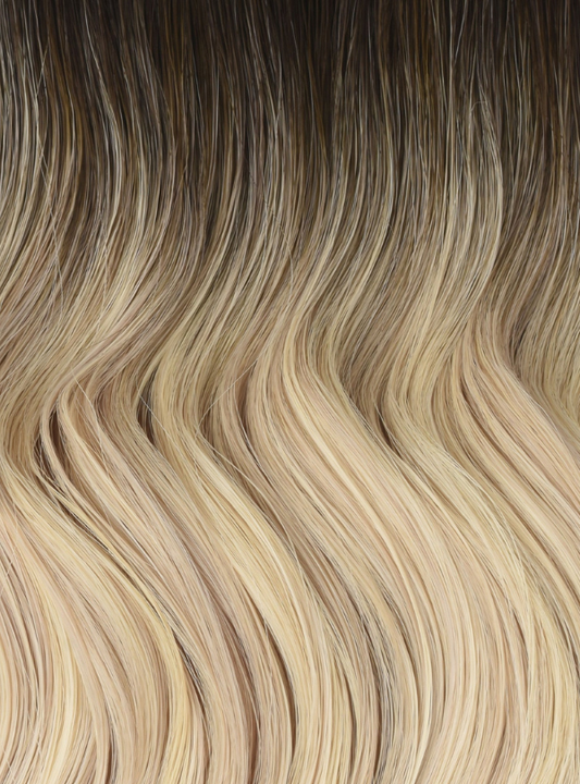 Burmese Virgin Hair 100g Machine-Made Weft Extensions -Ombre Color
