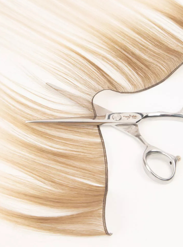 Extensions Genius Weft / Bundle 100g Cheveux vierges brésiliens - Couleur claire