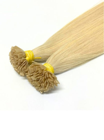 25g Chinese Remy Hair flat-tip Extensions-Light Color