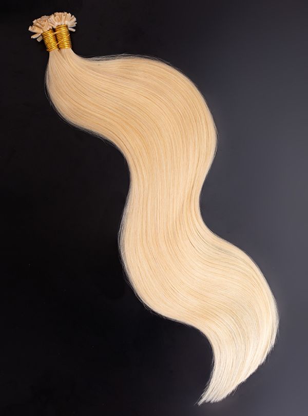 25g u-tip Extensions Afghanistan Virgin Hair - Light Color