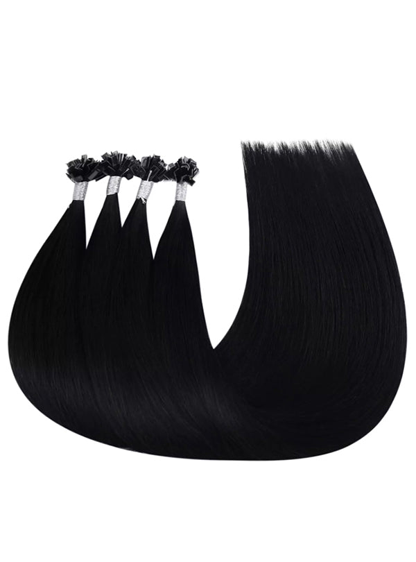 25g Chinese Remy Hair k-tip Extensions-Dark Color