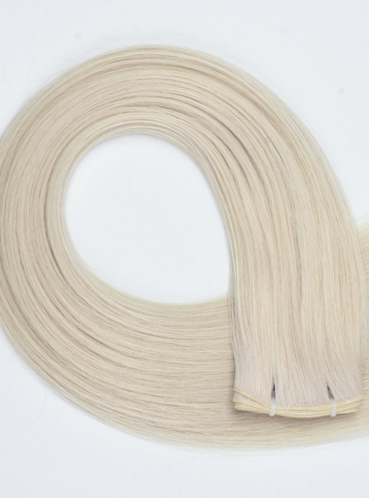 Light Color: Brazilian Virgin Hair 100g Genius Weft / Bundle Extensions