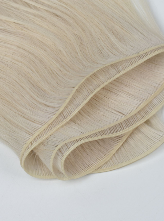 Light Color: Brazilian Virgin Hair 100g Genius Weft / Bundle Extensions