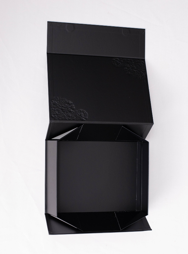 Embossed Foldable Rigid Hair Packaging Box