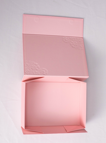 Embossed Foldable Rigid Hair Packaging Box