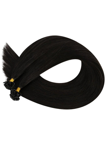 25g Chinese Virgin Hair k-tip Extensions-Dark Color