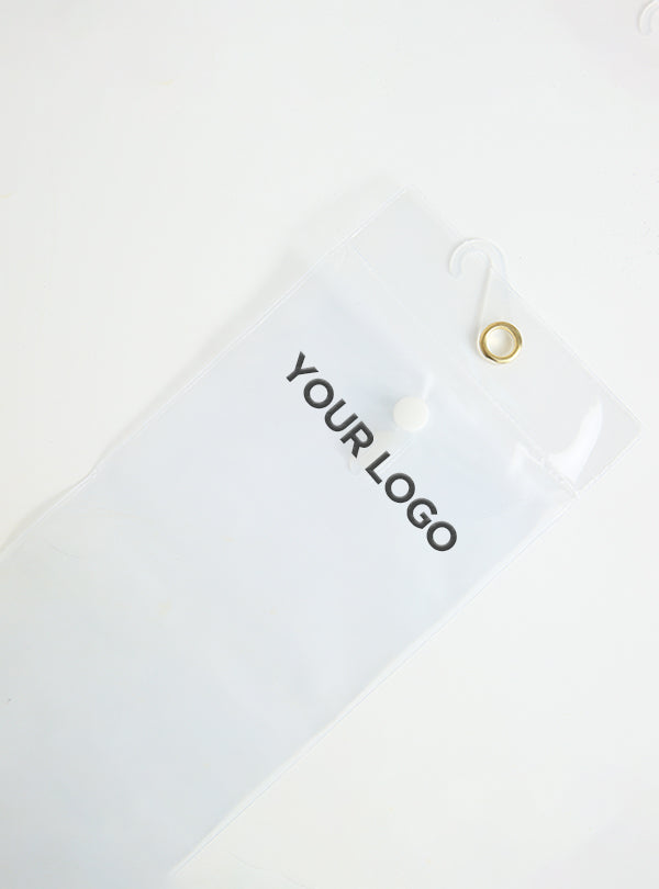 Extensions de cheveux de luxe sur mesure Sac logo personnalisé