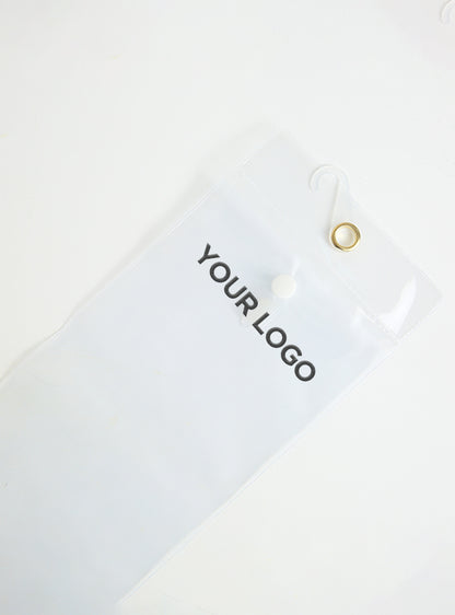 Extensions de cheveux de luxe sur mesure Sac logo personnalisé