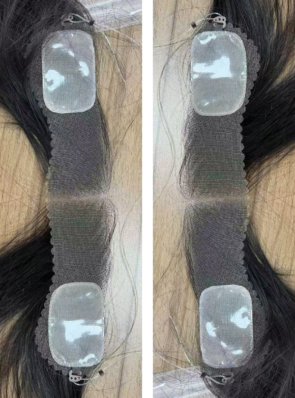 Braunes 9x9 Mono Top / Chinesisches Virgin Hair Topper - TLW001